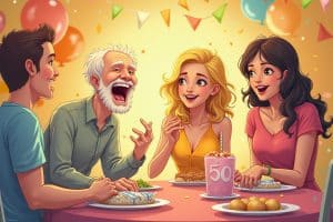 15 lustige Sprüche zum 50. Geburtstag