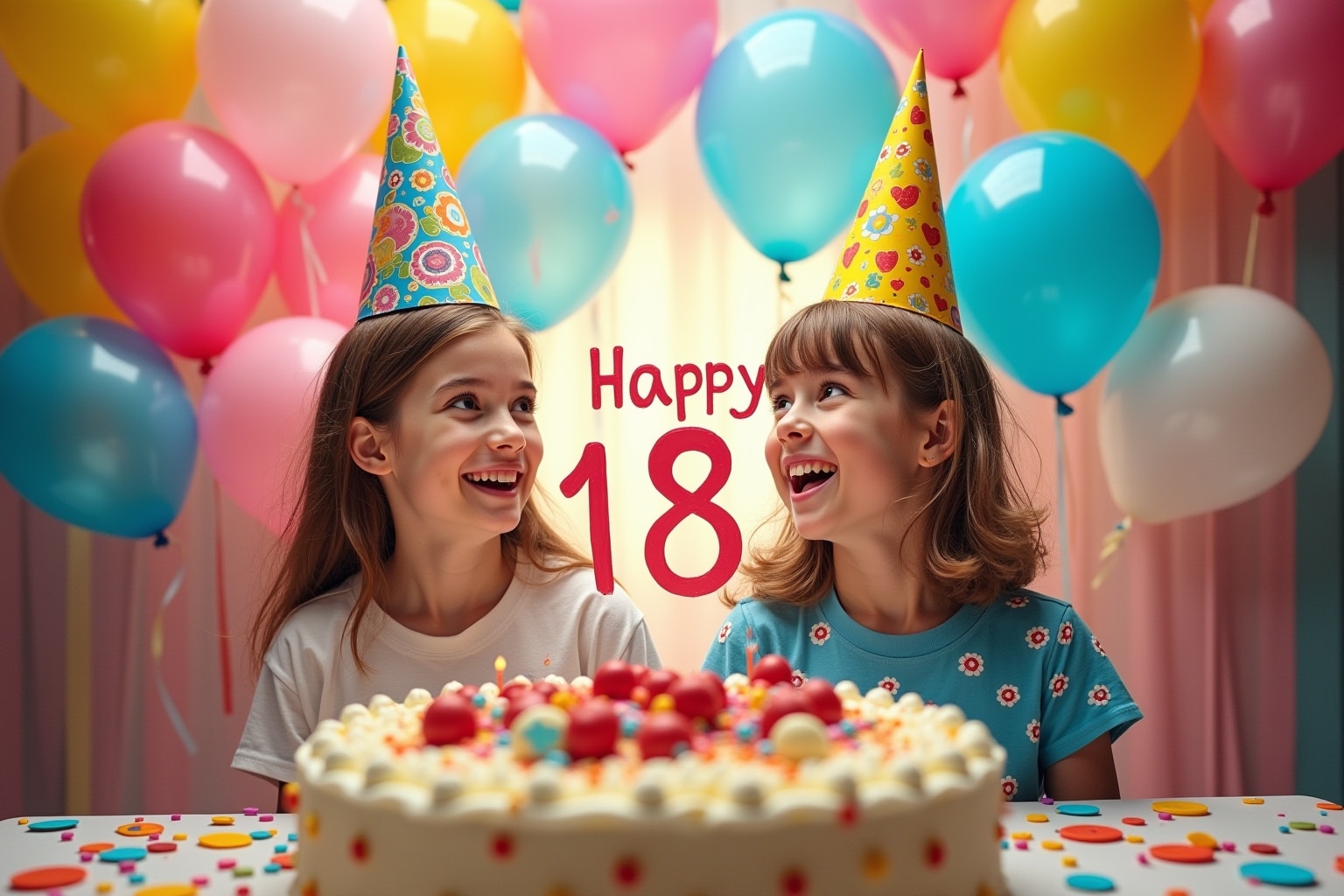 Lustige Sprüche zum 18. Geburtstag